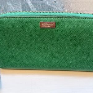 Kate Spade Green Women's Leather Wallet